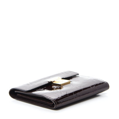 Louis Vuitton Vernis Koala Wallet Amarante 4 of 11