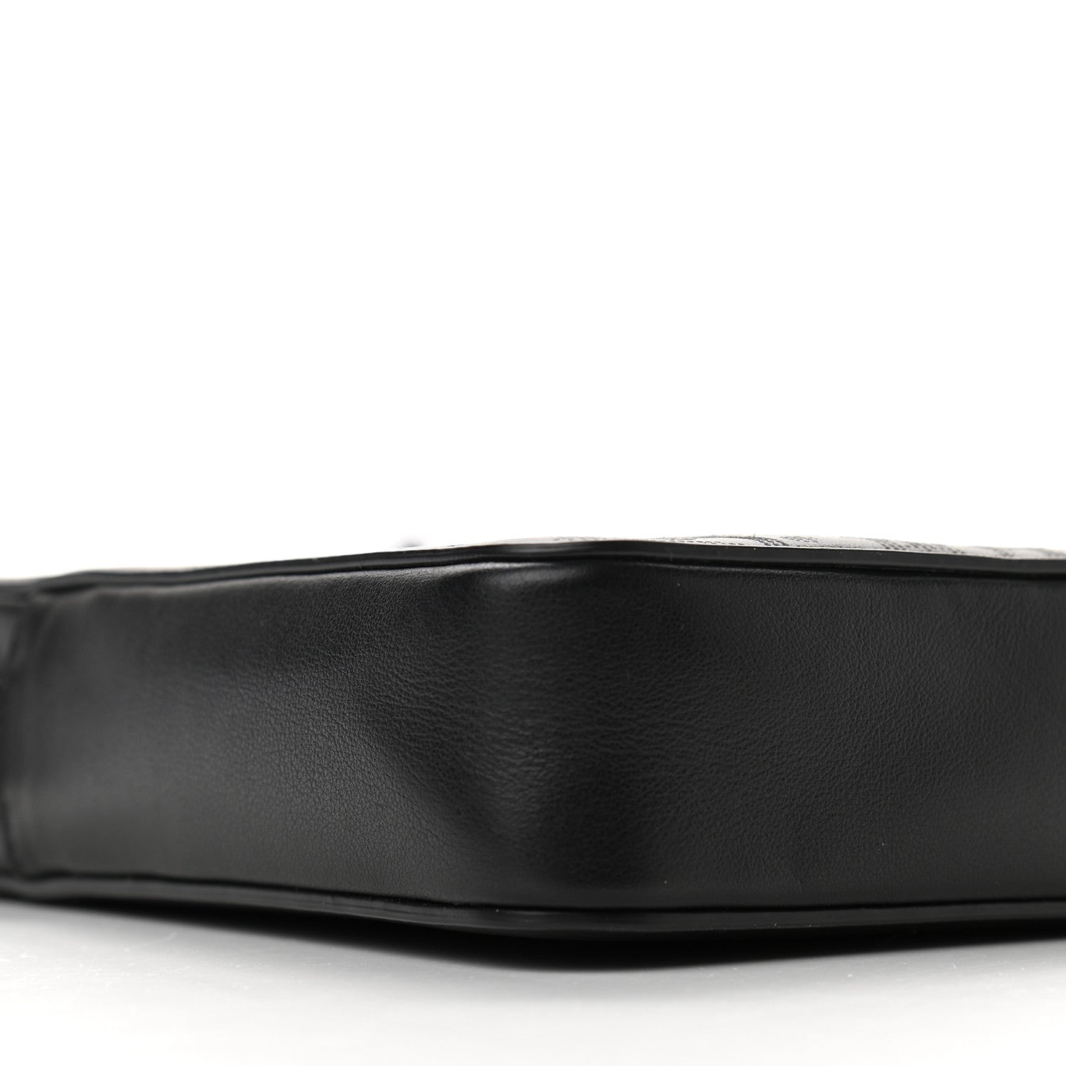 Christian Dior Calfskin Oblique Galaxy Perforated World Tour Messenger Pouch Black 9 of 11