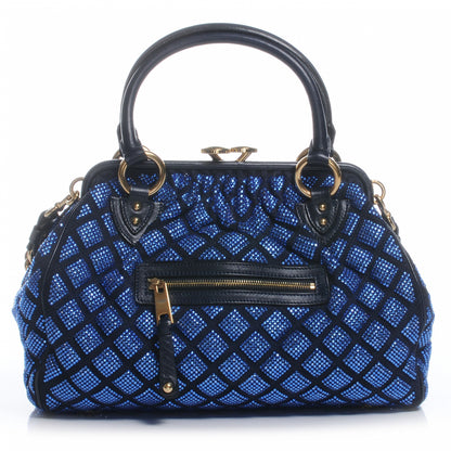Marc Jacobs Satin Swarovski Crystals Night In Rio Stam Blue 1 of 8