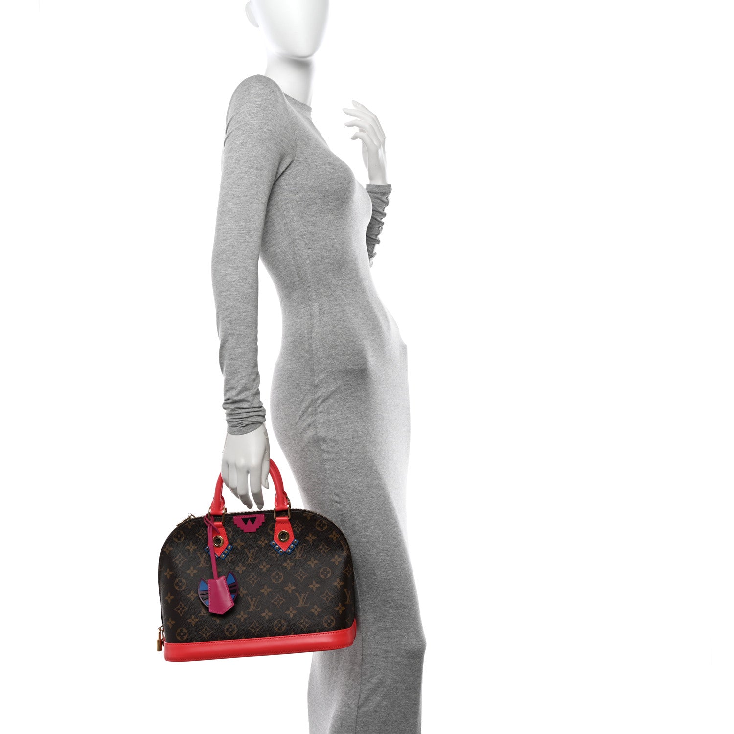 Louis Vuitton Monogram Totem Alma PM Flamingo 3 of 11
