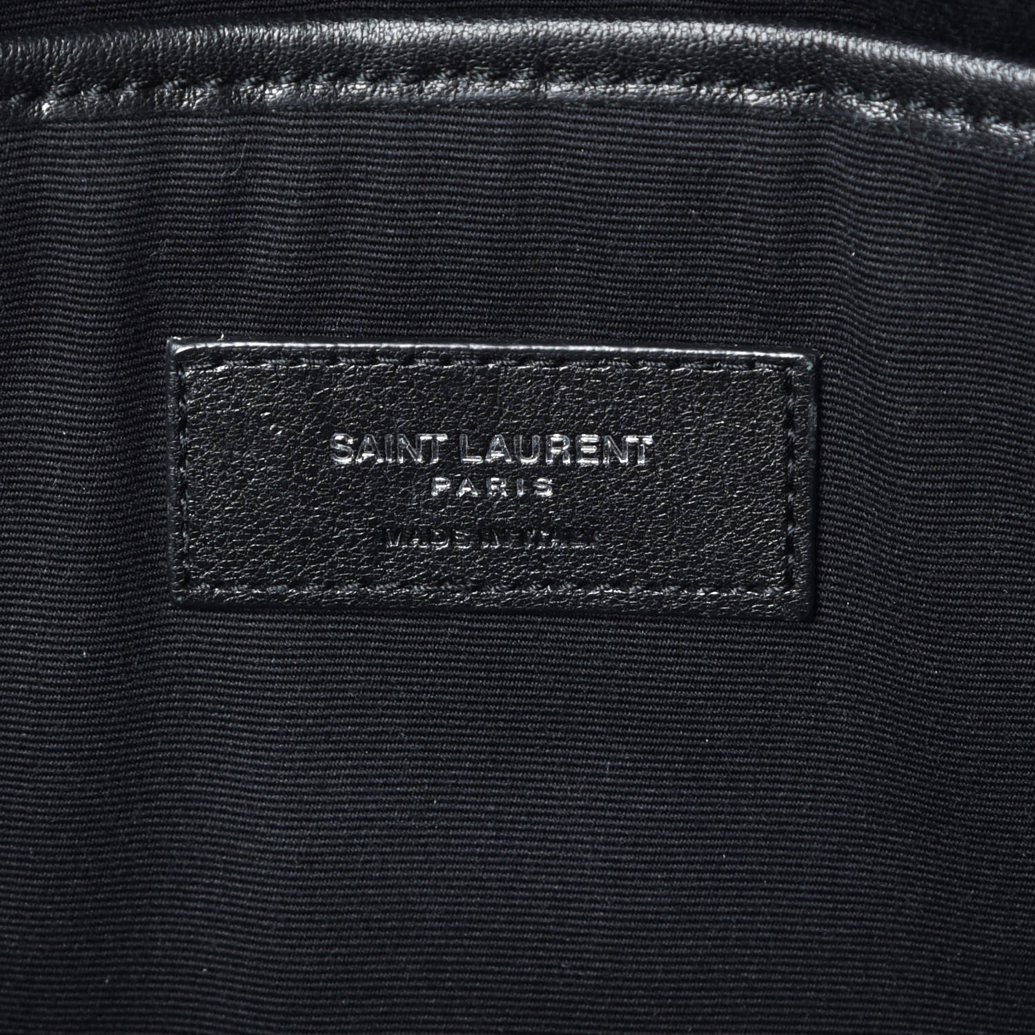 Saint Laurent Lambskin Star Applique Mini City California Backpack Black 6 of 11