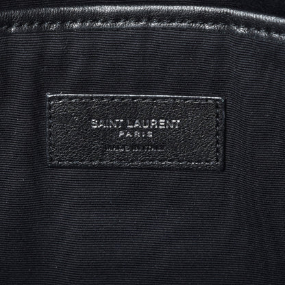 Saint Laurent Lambskin Star Applique Mini City California Backpack Black 6 of 11