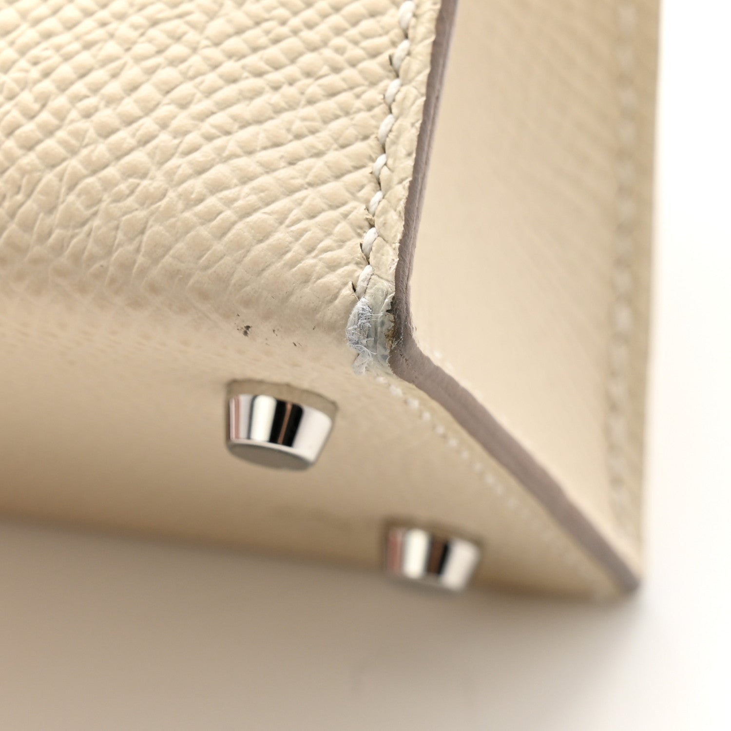 Hermes Epsom Mini Kelly Sellier 20 Craie Mauve Pale Gold 11 of 12
