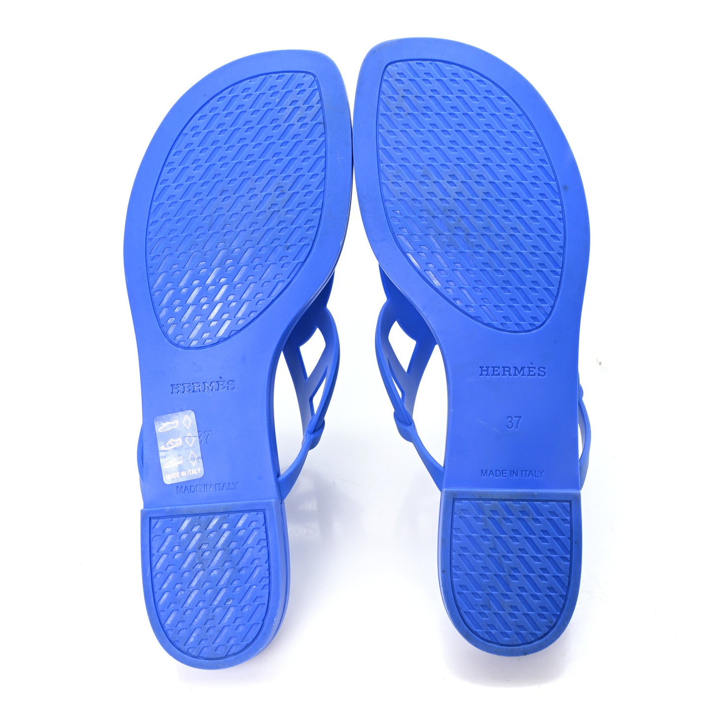 Rubber Womens Egerie Sandals  37 Bleu Outremer