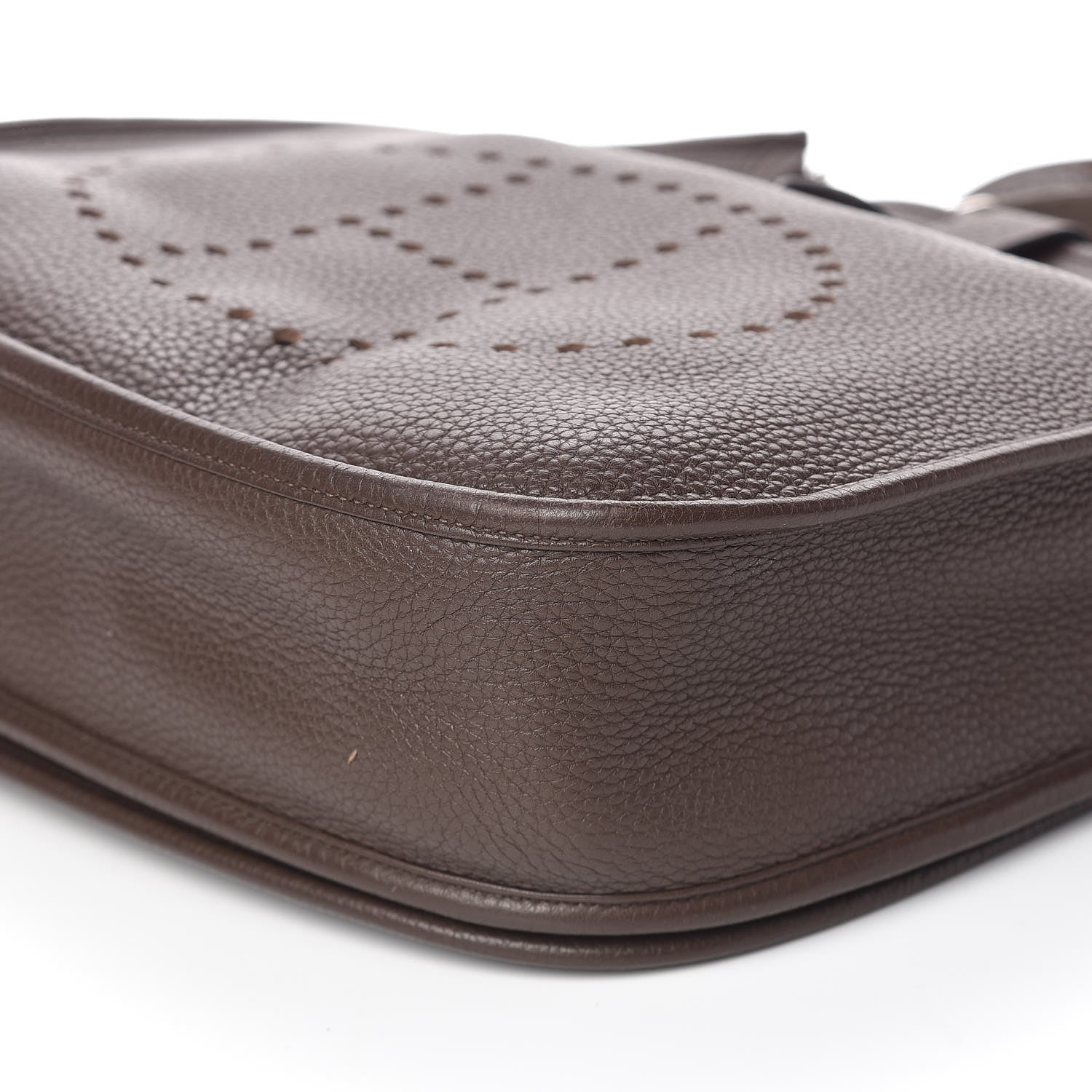 Hermes Taurillon Clemence Evelyne III PM Cafe 6 of 10