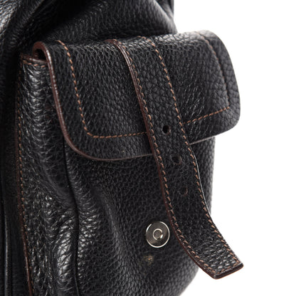 Prada Vitello Daino Shopping Tote Black 11 of 12