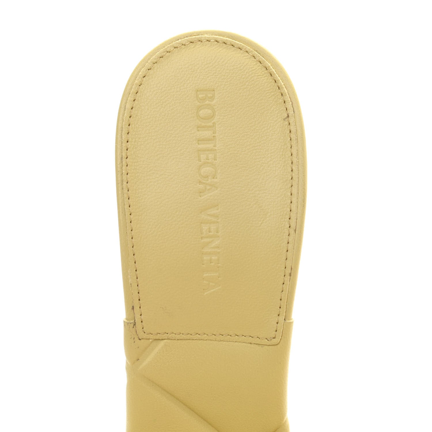 Bottega Veneta Nappa Quilted Rubber Lido Mule Sandals 39 Moon Beam 7 of 10