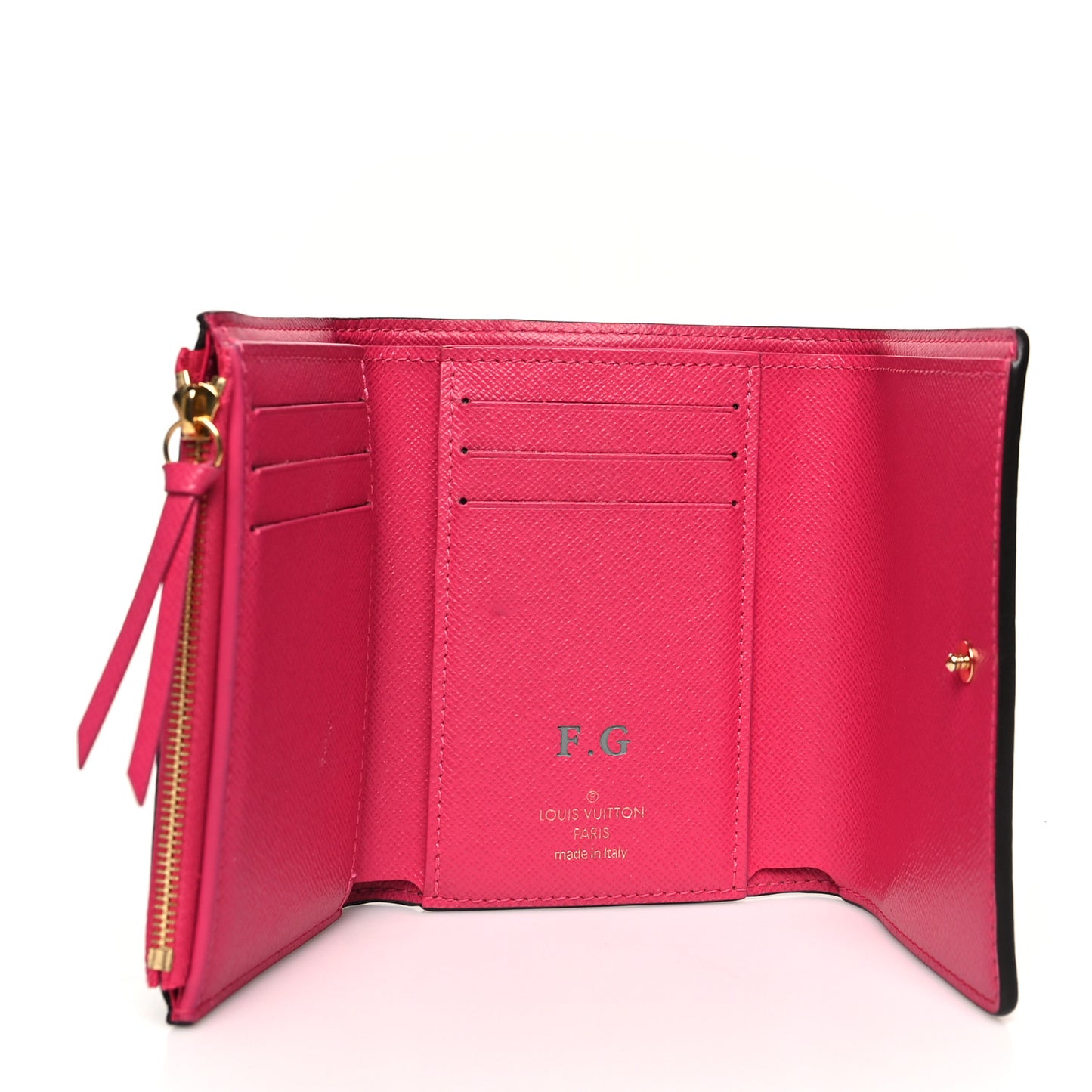Monogram 2019 Christmas Animation Victorine Wallet Fuchsia
