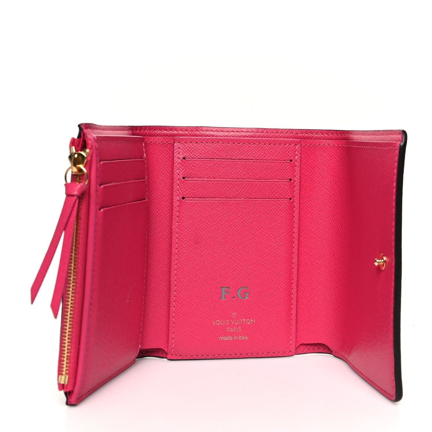 Louis Vuitton Monogram 2019 Christmas Animation Victorine Wallet Fuchsia 5 of 11