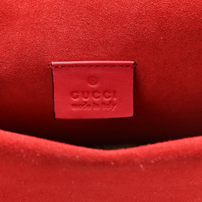 Gucci GG Supreme Monogram Suede Mini Dionysus Shoulder Bag Beige Ebony Vulcanic Red 6 of 8