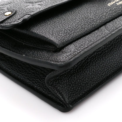 Louis Vuitton Empreinte Vavin Chain Wallet Black 9 of 11