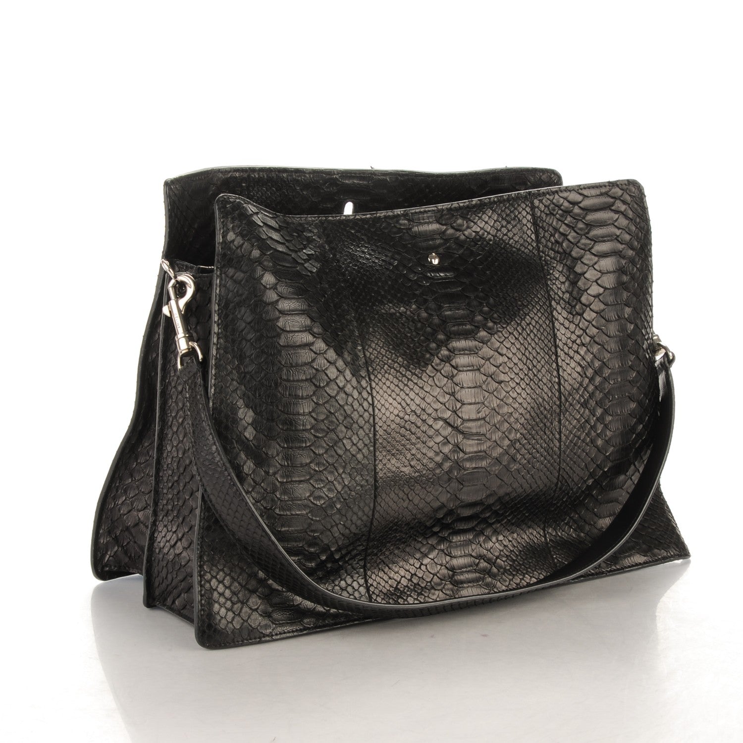 Celine Python New Shoulder Bag Black 3 of 7