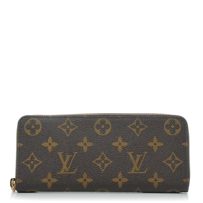 Louis Vuitton Monogram Clemence Wallet Rose Ballerine 1 of 6