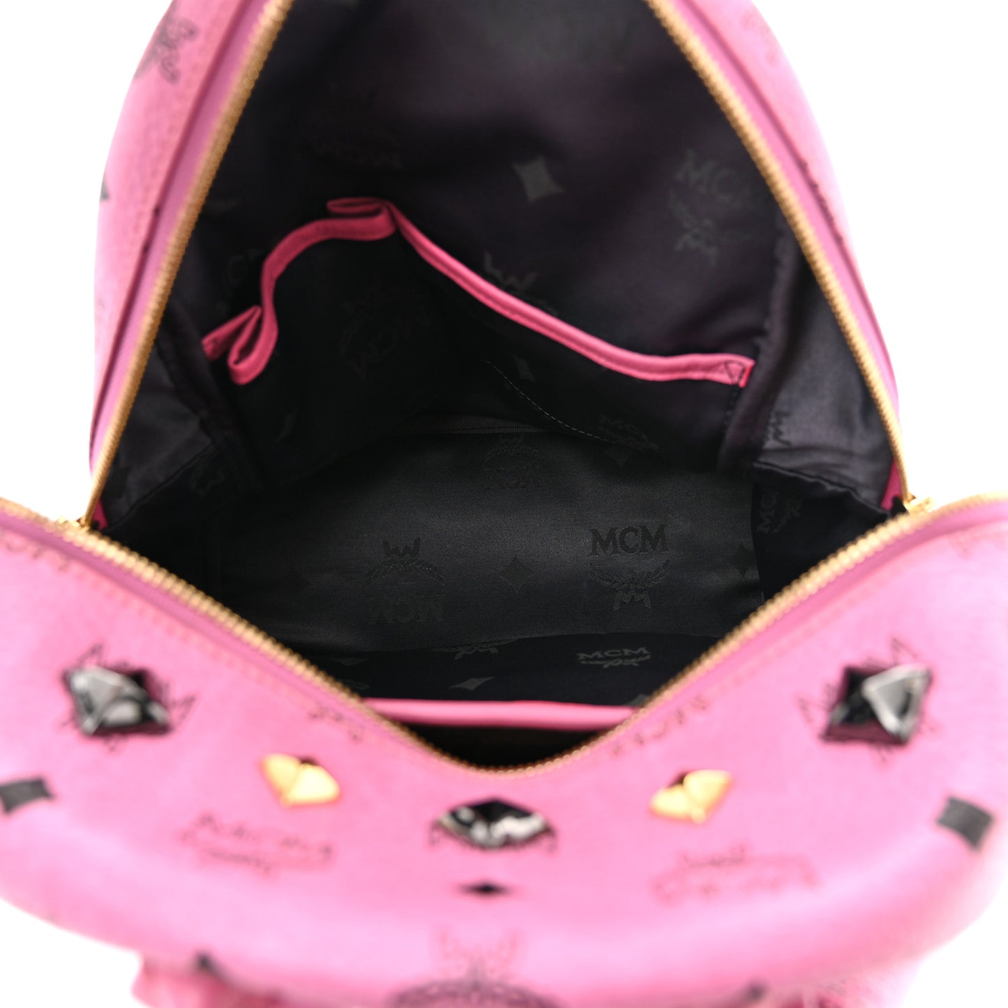 Visetos Studded Small Stark M Backpack Pink