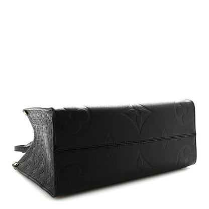 Louis Vuitton Empreinte Monogram Giant Onthego MM Black 4 of 9
