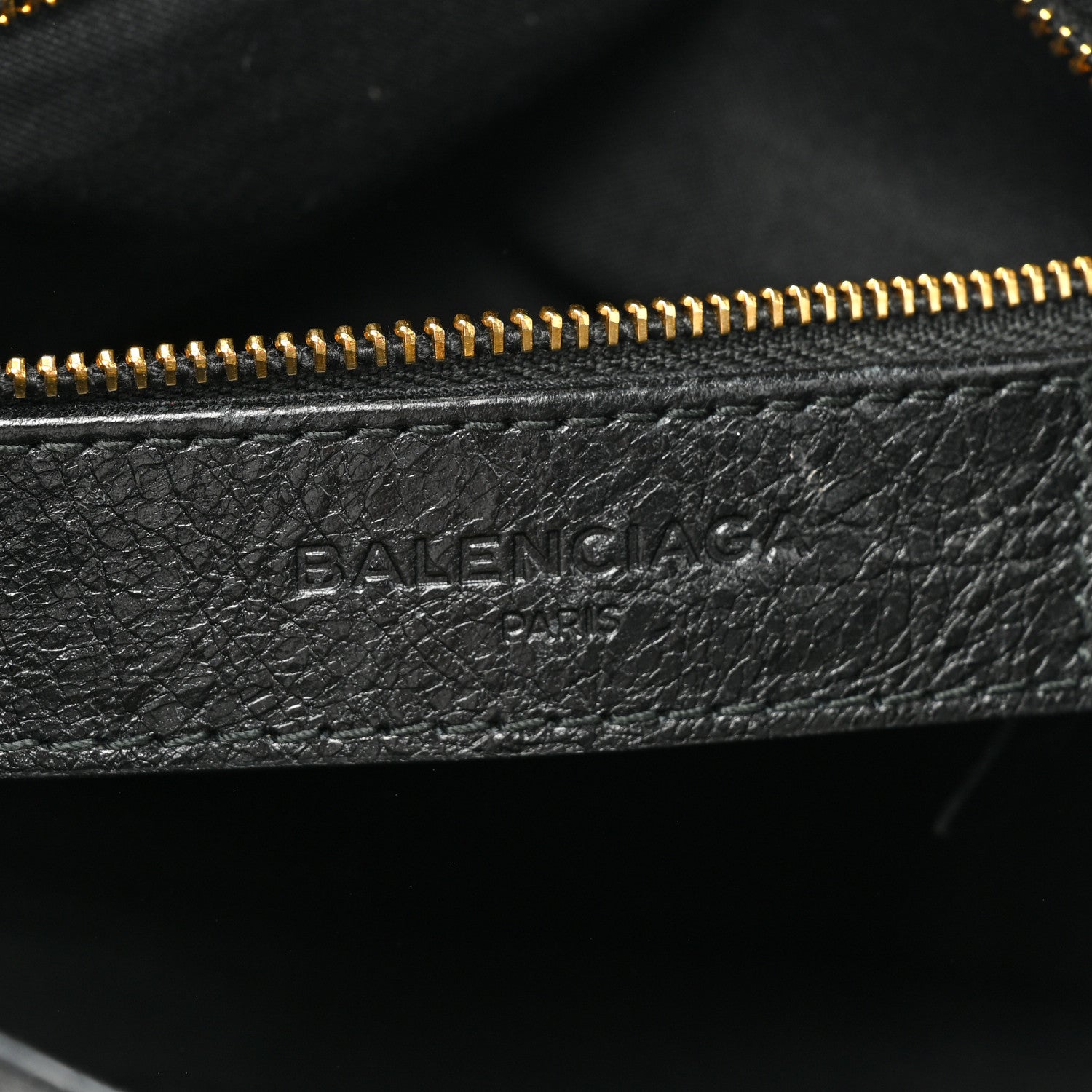 Balenciaga Agneau Classic Gold Hardware Mini City Black 6 of 14