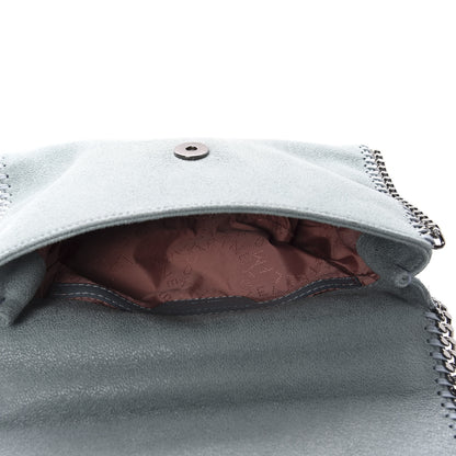 Stella McCartney Shaggy Deer Falabella Messenger Light Blue 5 of 11