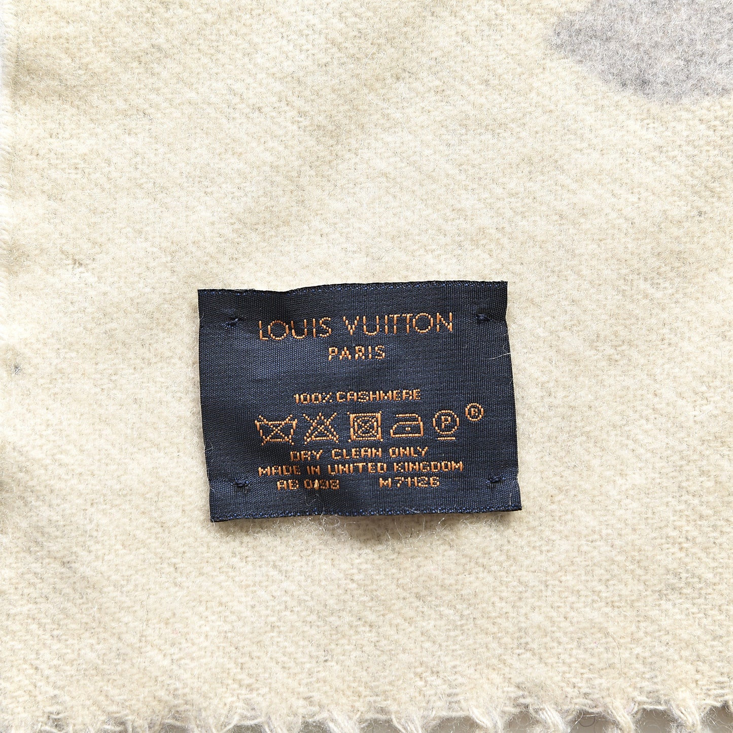 Cashmere Monogram Reykjavik Scarf