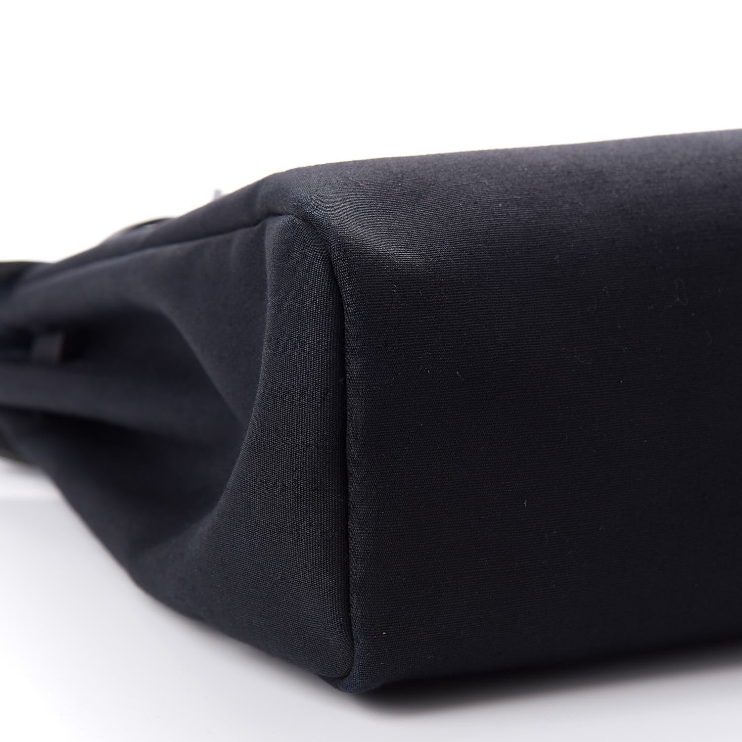 Hermes Toile Vache Calfskin Herbag 39 MM Black 7 of 14