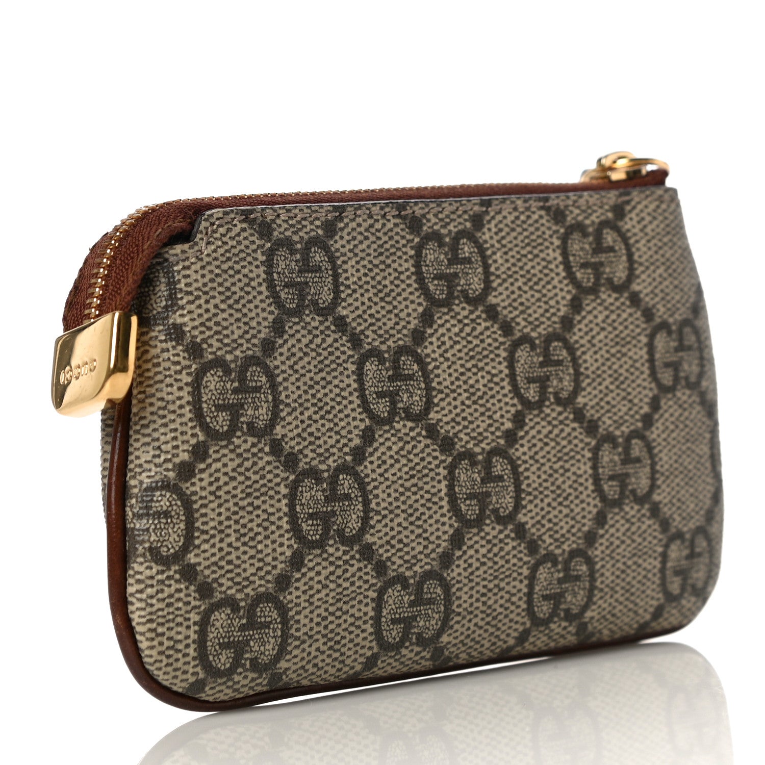 Gucci GG Supreme Monogram Key Case Brown 3 of 10