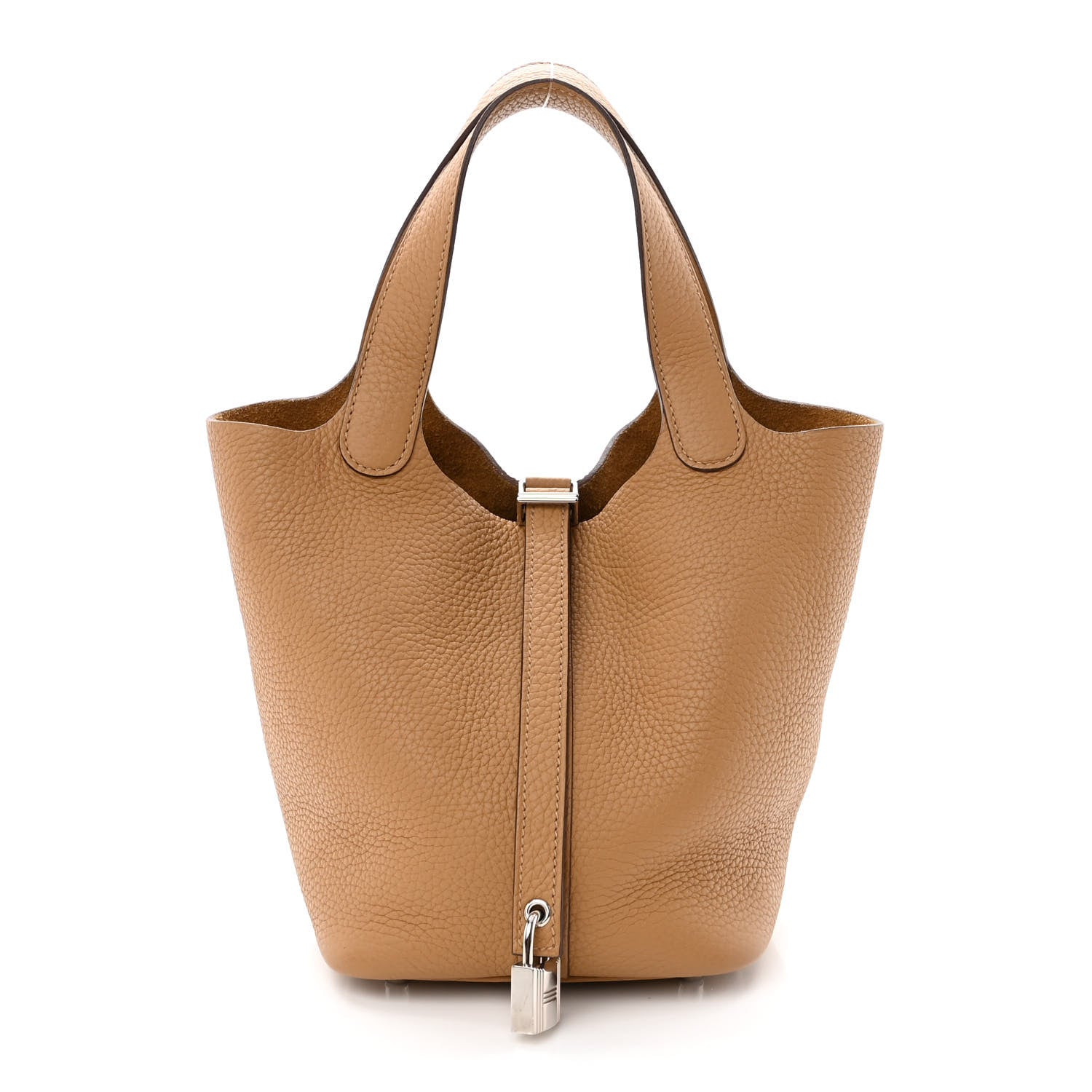 Hermes Taurillon Clemence Picotin Lock 18 PM Biscuit 1 of 11