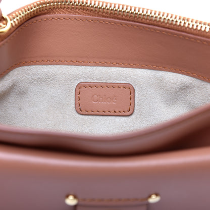Chloe Calfskin Tess Mini Crossbody Bag Muted Brown 8 of 11