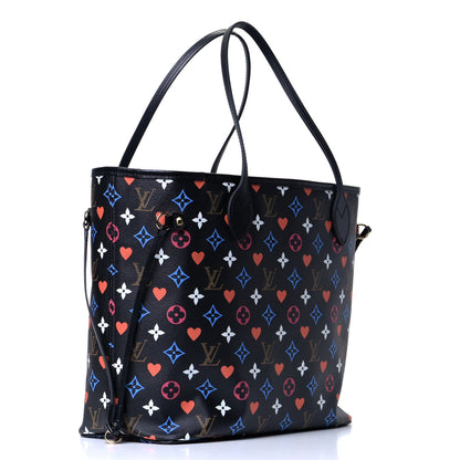 Louis Vuitton Game On Neverfull MM Black 2 of 5