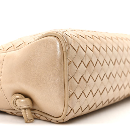 Bottega Veneta Metallic Nappa Intrecciato Mini Crossbody Rose Gold 9 of 10