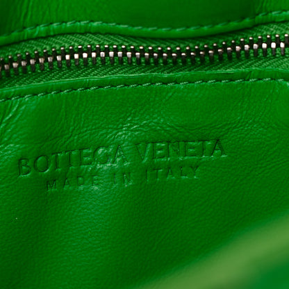 Bottega Veneta Lambskin Maxi Intrecciato Cassette Crossbody Bag Grass 6 of 13