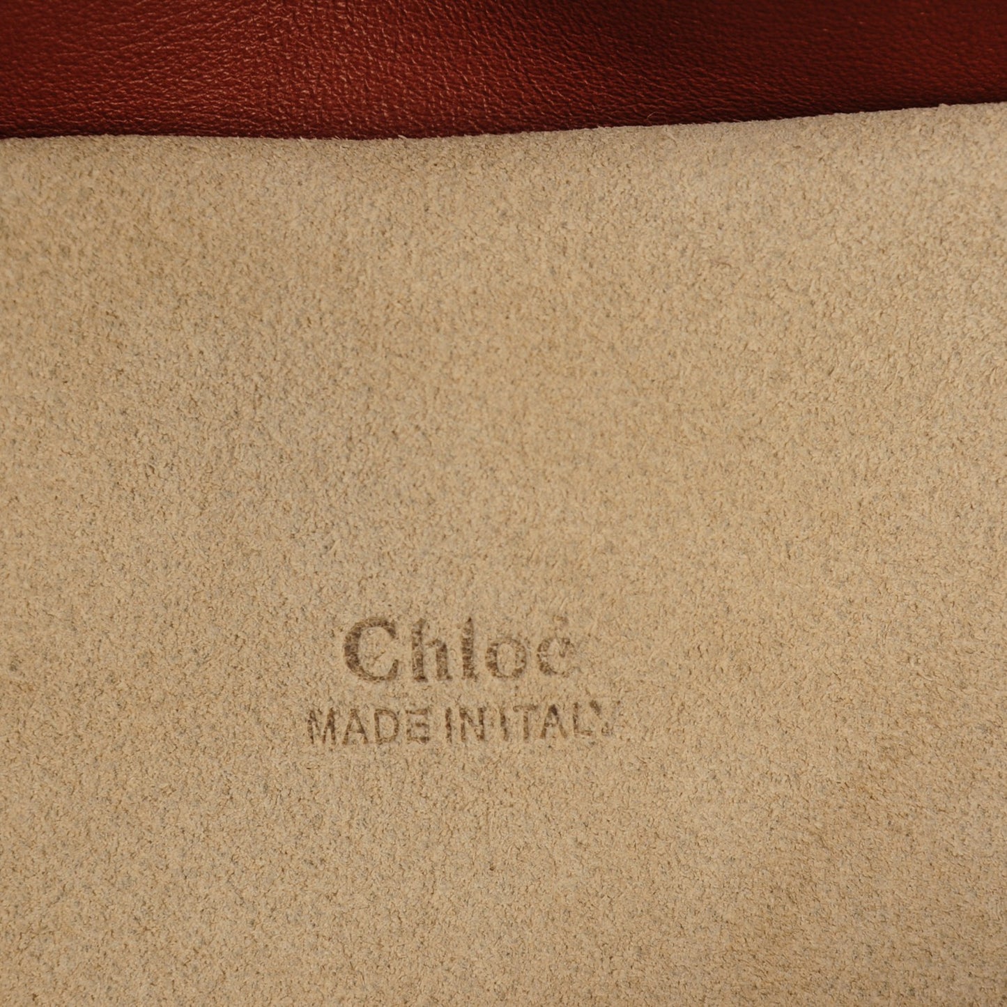 Suede Smooth Calfskin Kurtis Shoulder Bag Classic Tobacco
