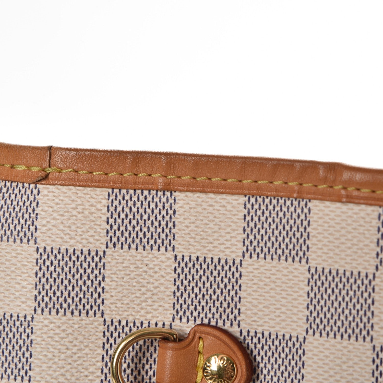Louis Vuitton Damier Azur Neo Neverfull MM Rose Ballerine 11 of 13