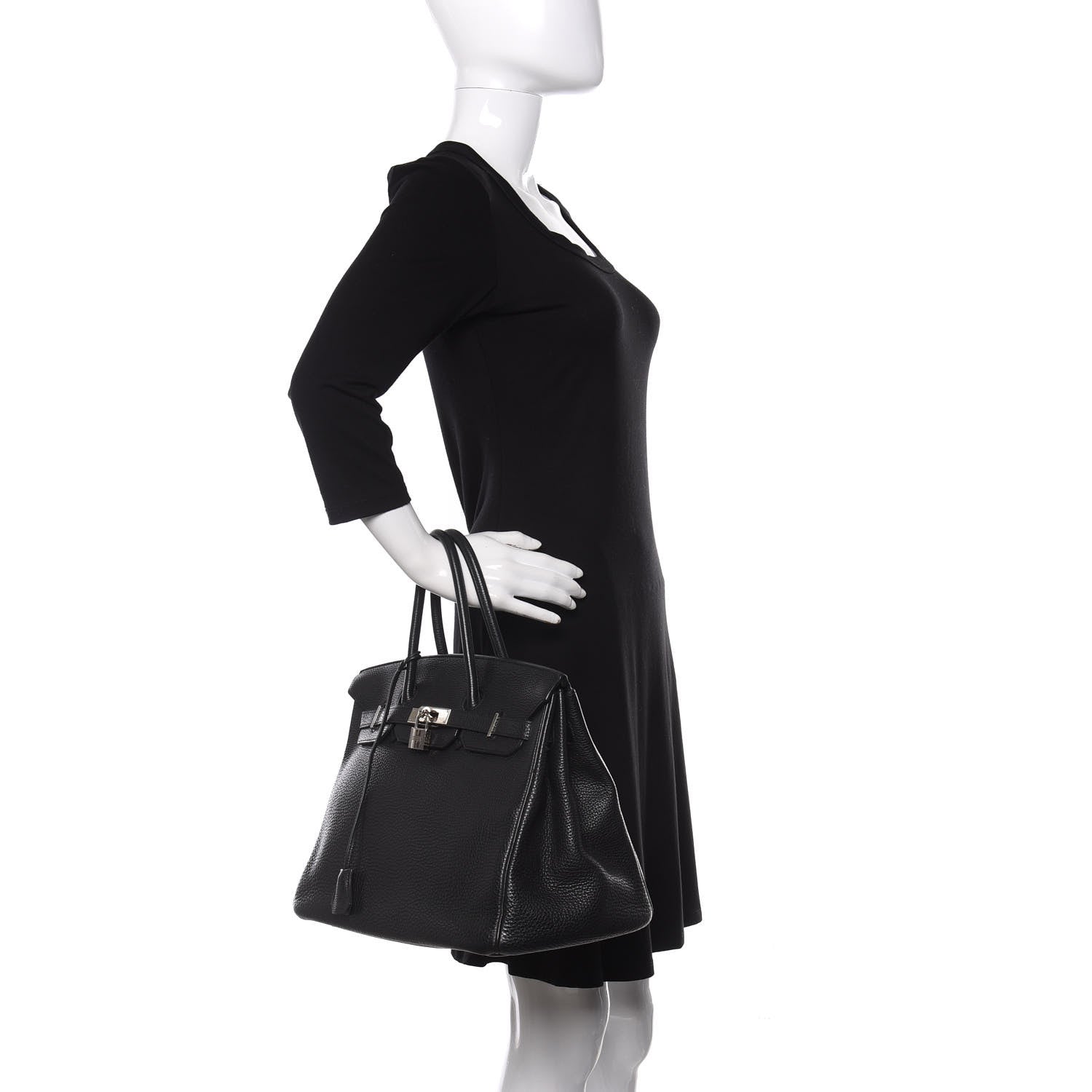 Hermes Togo Birkin 35 Black 2 of 10