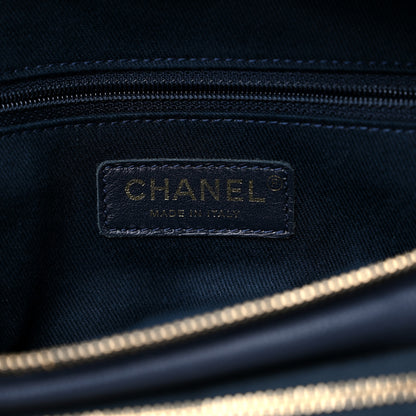 Chanel Caviar Quilted Business Affinity Waist Belt Bag Navy 6 of 10
