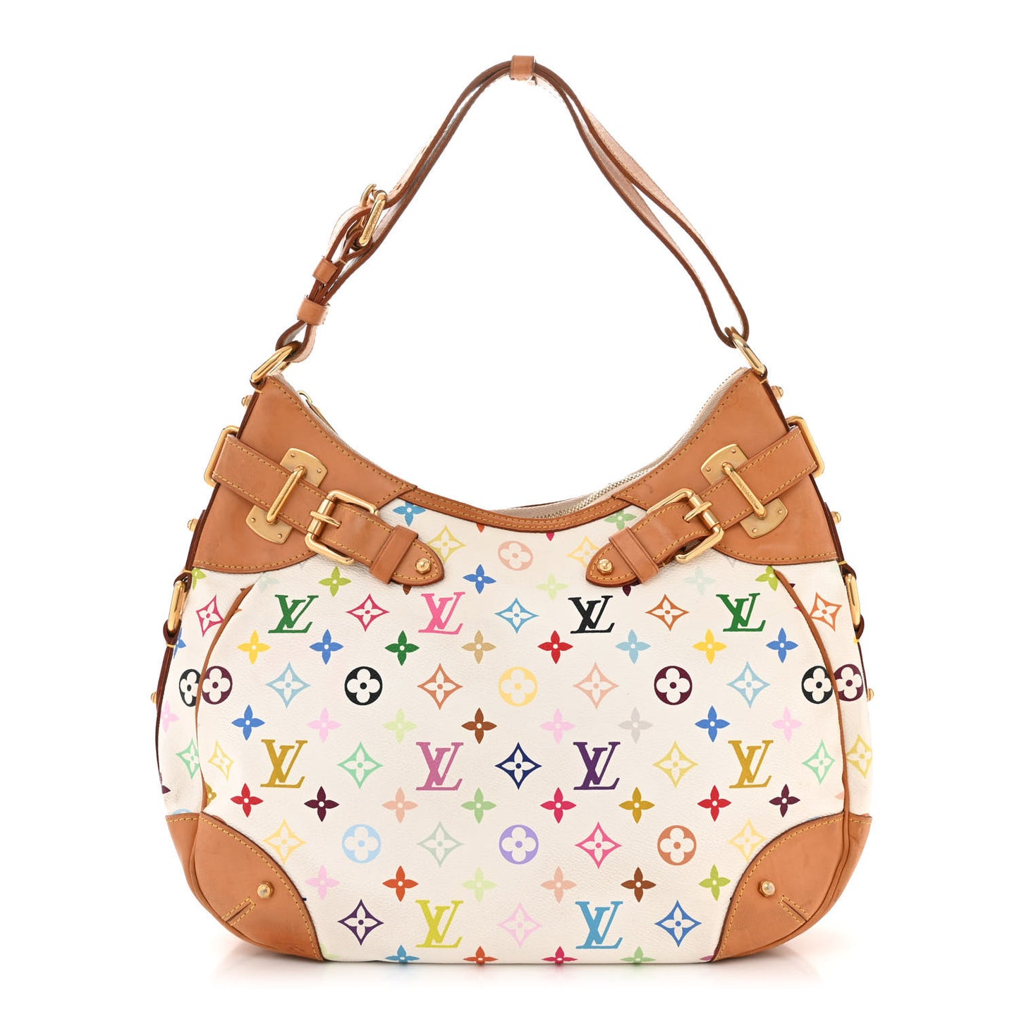 Monogram Multicolor Greta White
