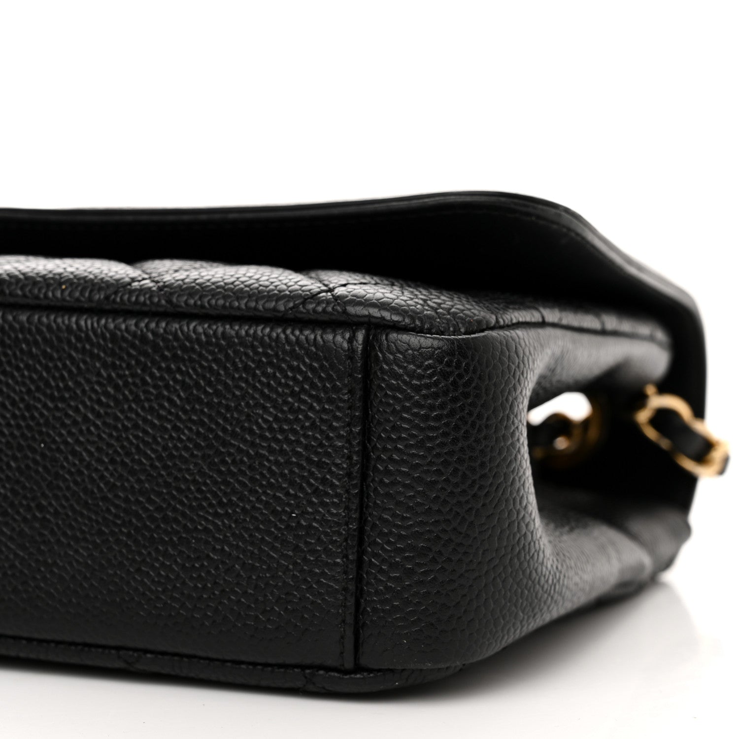 Chanel Caviar Quilted Medium CC Filigree Flap Black 10 of 11