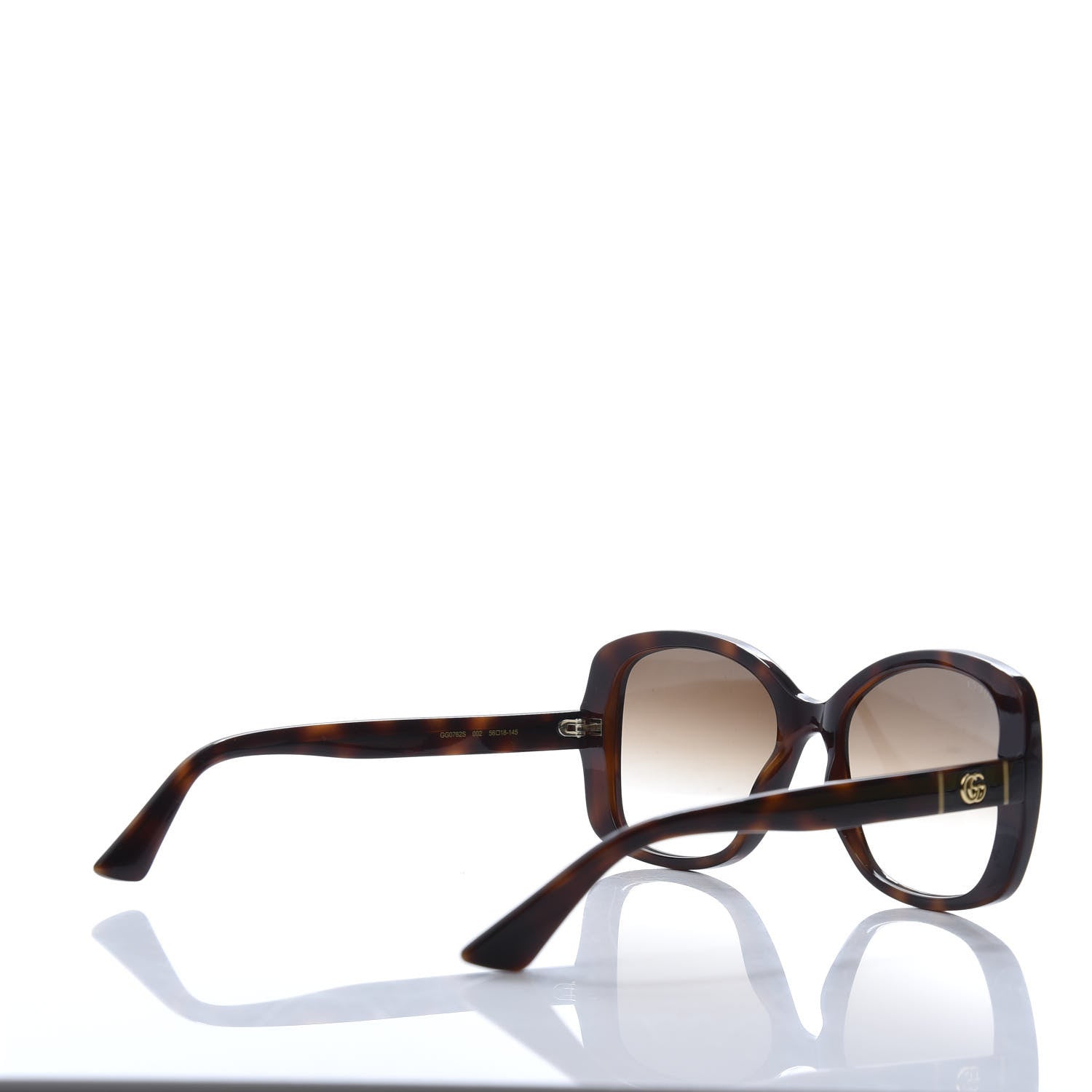 Gucci Acetate Sunglasses GG0762S Tortoise 4 of 9