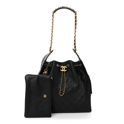 Chanel Caviar Quilted Medium Chanel 25 Handbag Black 3 of 11