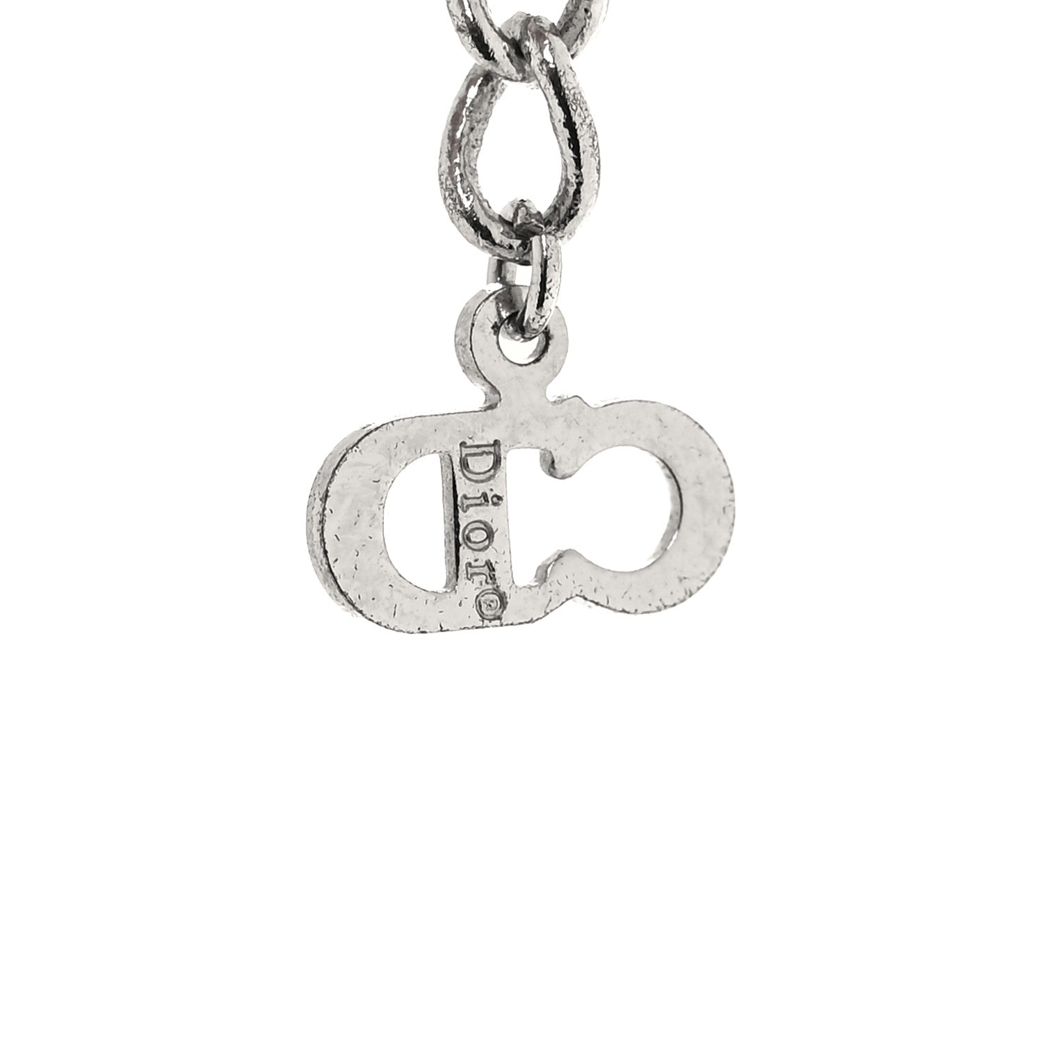Christian Dior Metal Lock and Key Bracelet Silver 4 of 4