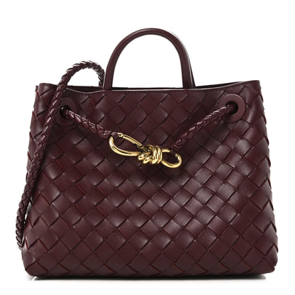 Bottega Veneta Nappa Intrecciato Small Andiamo Shoulder Bag Barolo 1 of 9