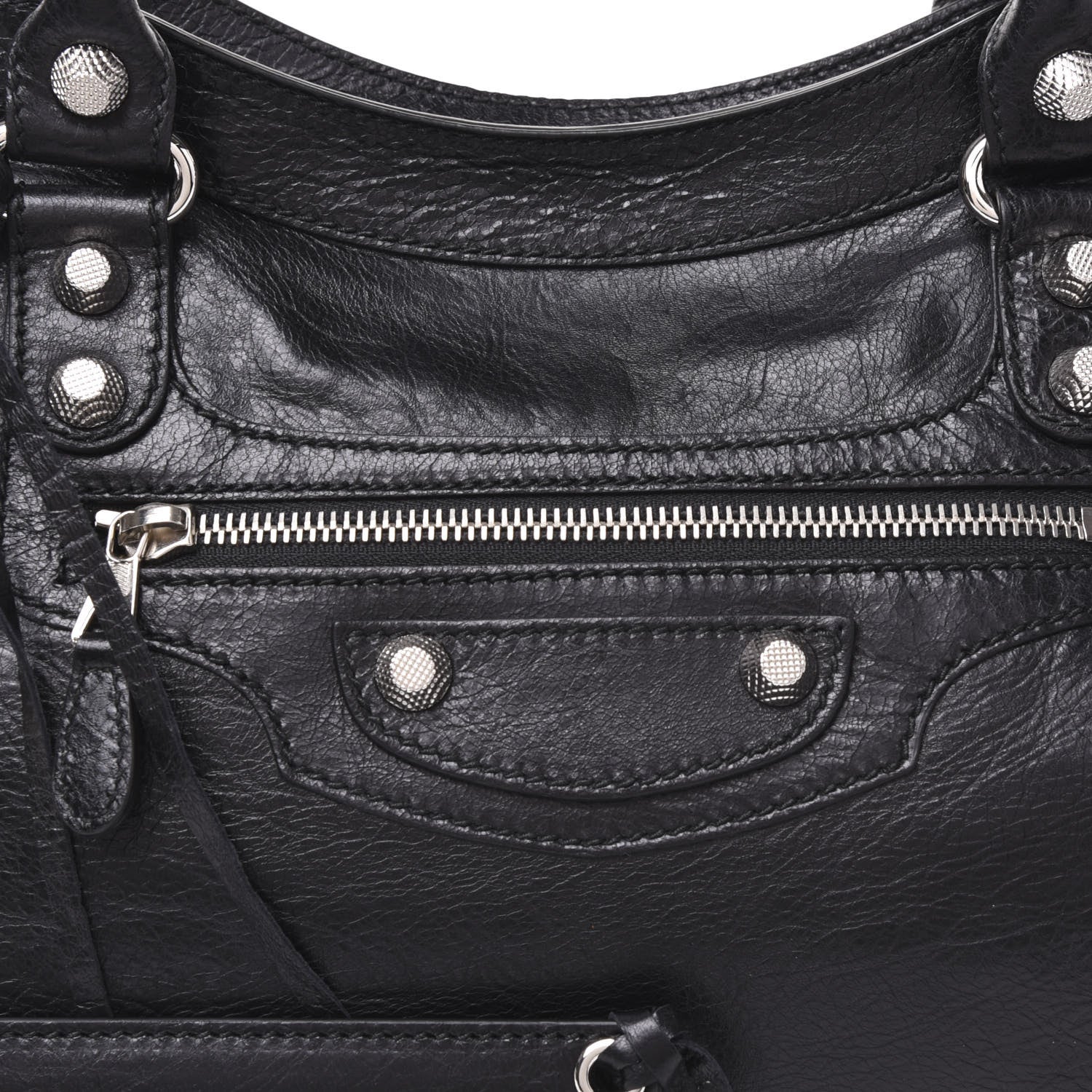 Balenciaga Agneau Giant 12 Silver Hardware City Black 8 of 8