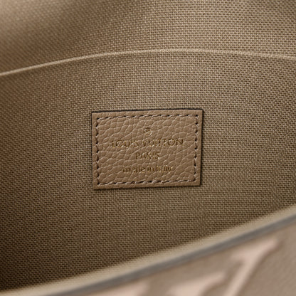 Louis Vuitton Empreinte Monogram Giant Felicie Pochette Tourterelle Creme 6 of 10