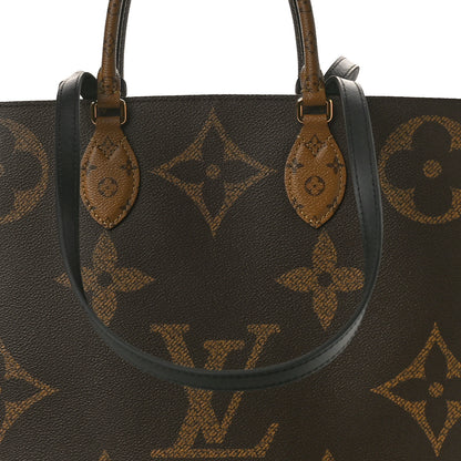 Louis Vuitton Reverse Monogram Giant Onthego GM 6 of 8