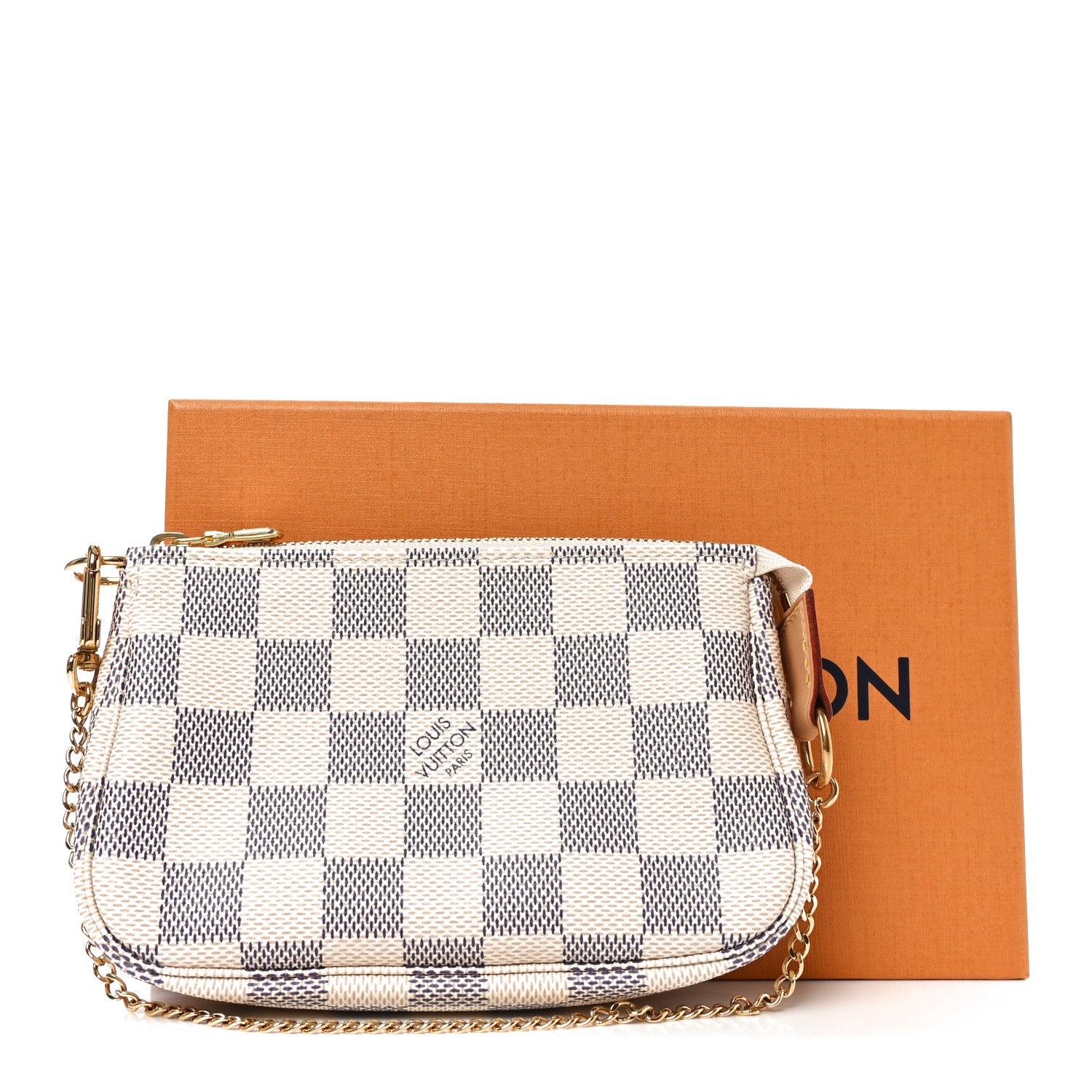 Louis Vuitton Damier Azur Mini Pochette Accessories 9 of 9