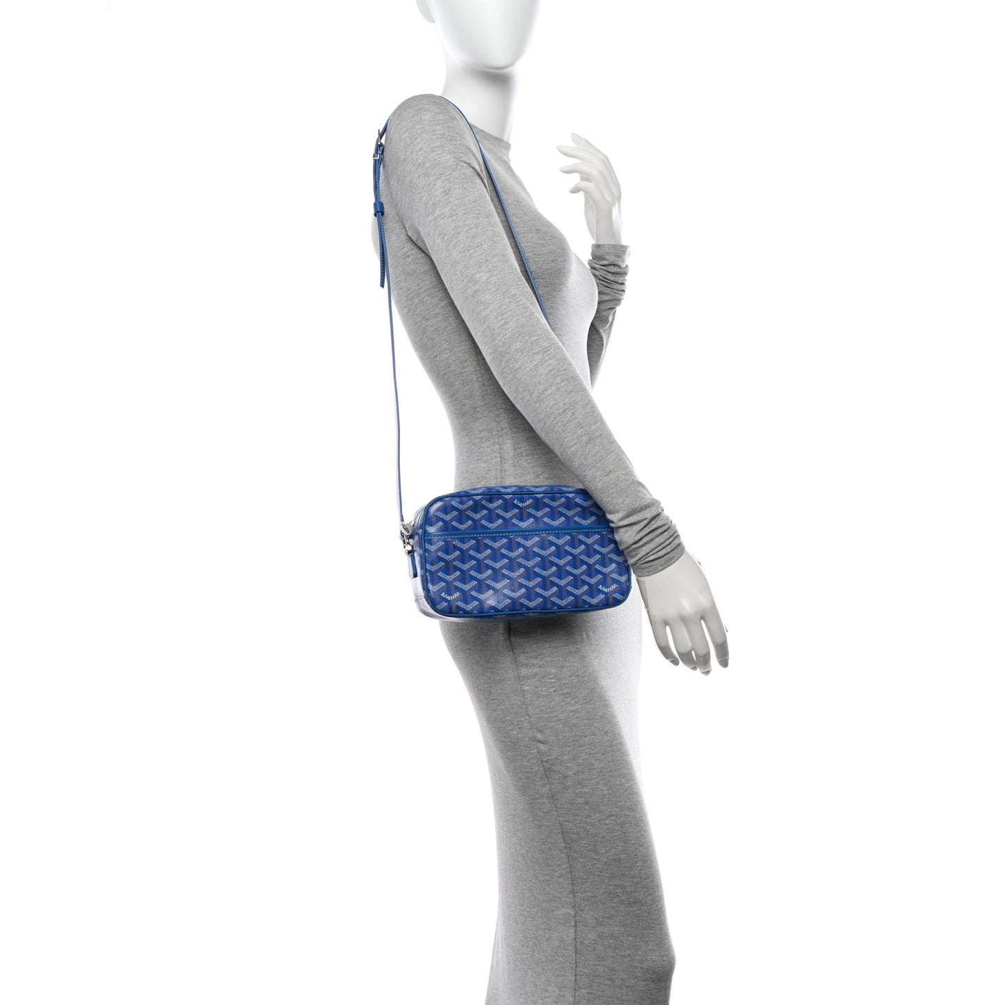 Goyardine Sac Cap Vert Sky Blue