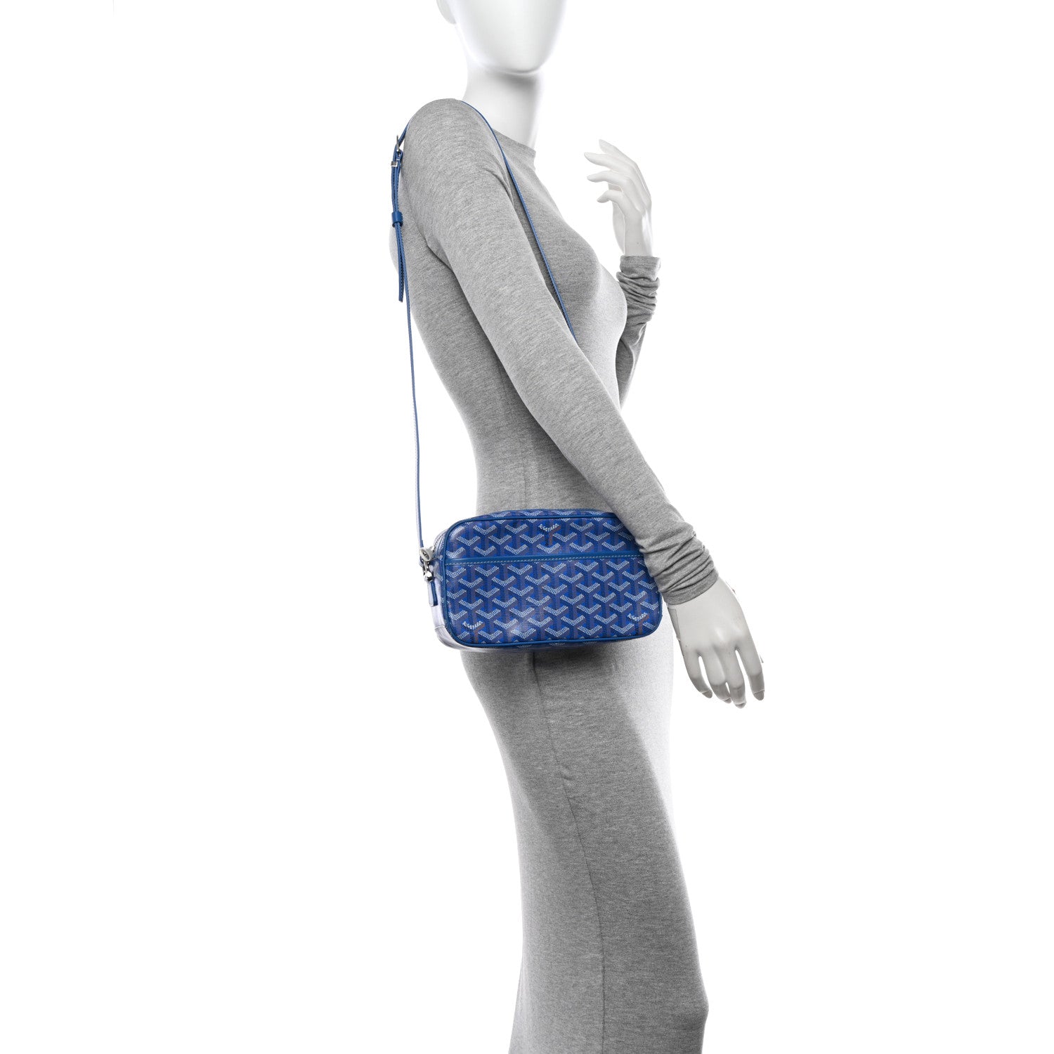 Goyard Goyardine Sac Cap Vert Sky Blue 2 of 12