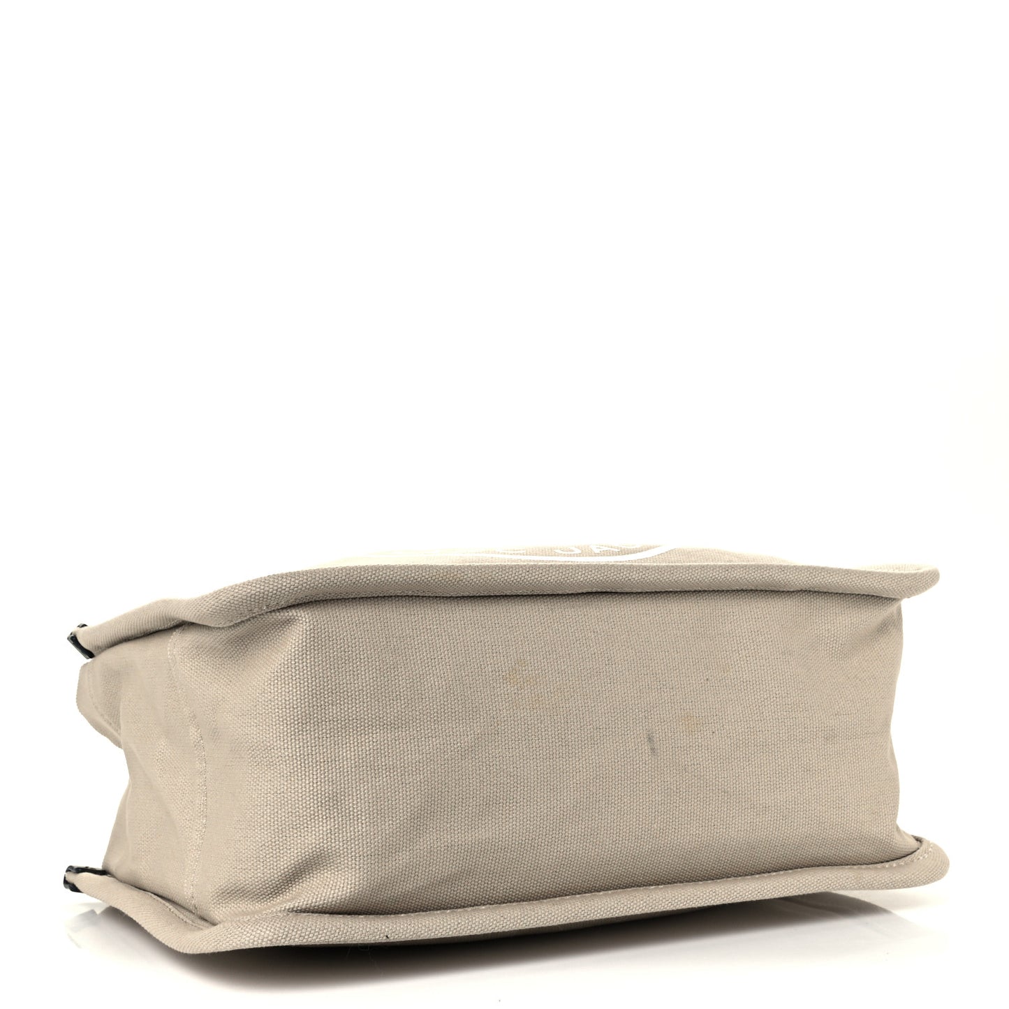 Canvas Signet Tote Bag Beige
