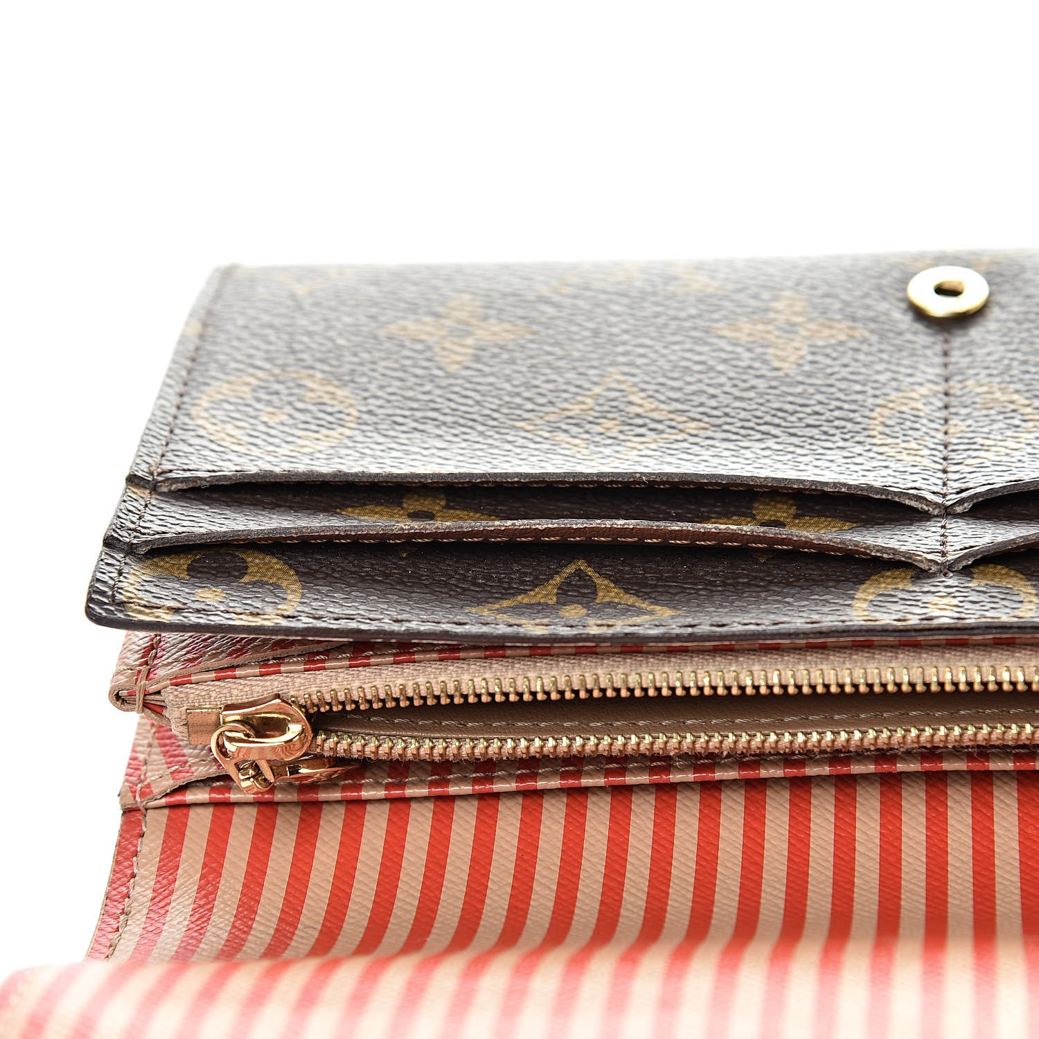 Louis Vuitton Monogram Trunks and Locks Sarah Wallet 9 of 17