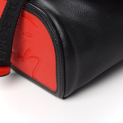 Christian Louboutin Calfskin Spikes Loubiclic Messenger Black 6 of 10