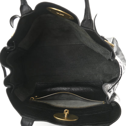 Mulberry Natural Leather Bayswater Tote Black 5 of 17