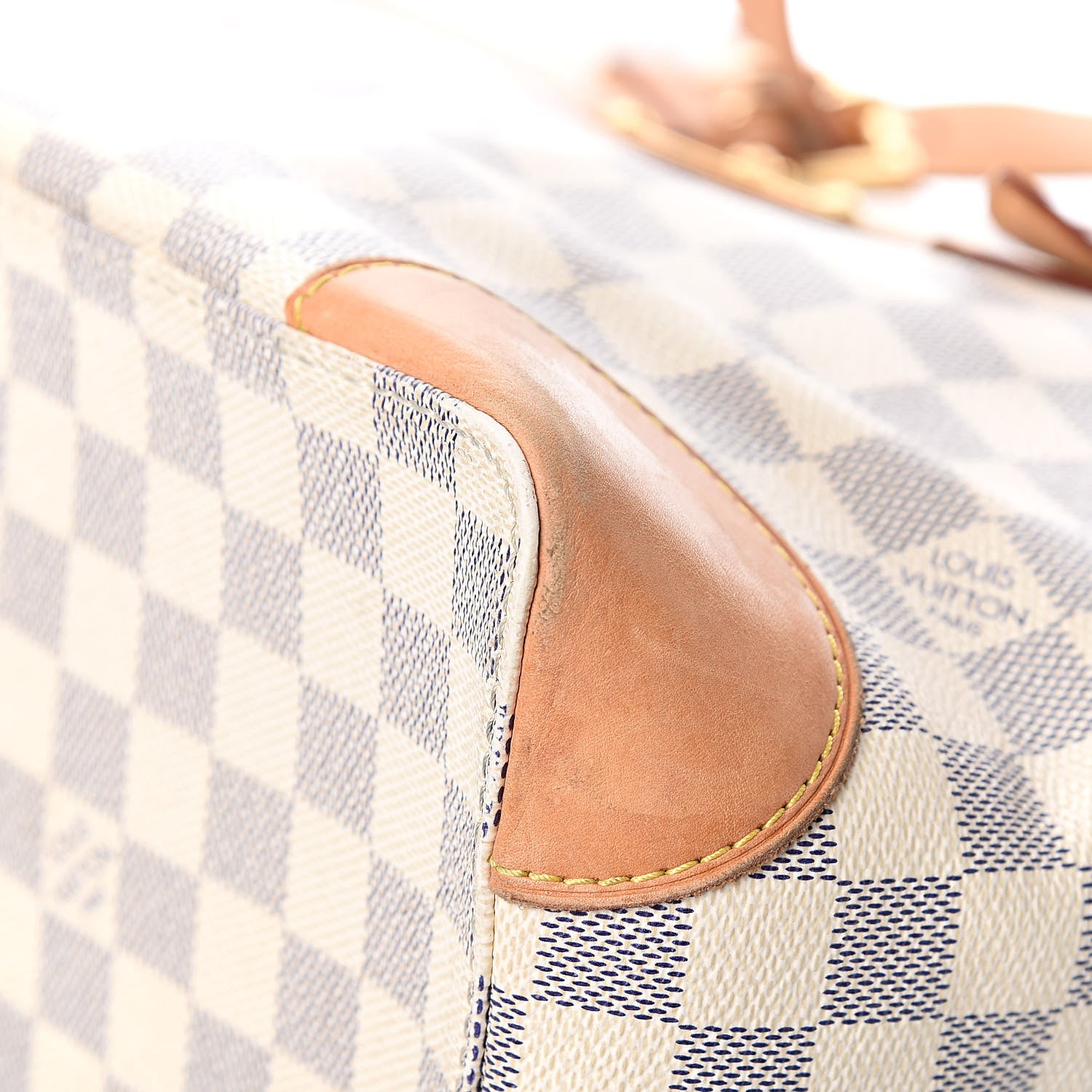 Louis Vuitton Damier Azur Hampstead MM 11 of 16